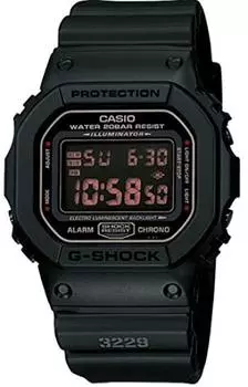 Часы CASIO MAT BLA RED EYE Матовый черный красный глаз Casio/G-SHOCK DW-5600MS-1 Мужские [Товар]