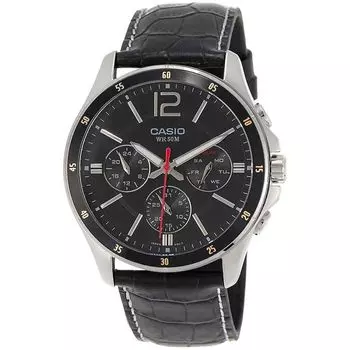 CASIO Watch MTP-1374L-1A Men s