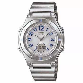 CASIO волновой приемник радио солнечные радио часы наручные женские прочные солнечные [Casio] LWA-M141D-7A2JF