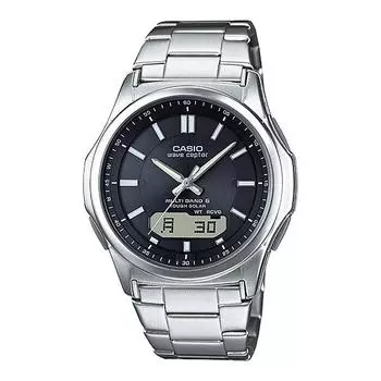 CASIO волновой приемник WVA-M630D-1AJF [волновой приемник солнечные радиоуправляемые часы Multi Band6] Круглые часы