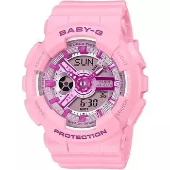 CASIO Women s Baby-G BA-110YK-4AJF [BABY-G Y2K Style Model] Round Watch Resin Digital Analog