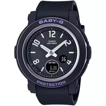 CASIO Women s Baby-G BGA-290DR-1AJF [BABY-G Black] Round Watch Black Resin Digital Analog