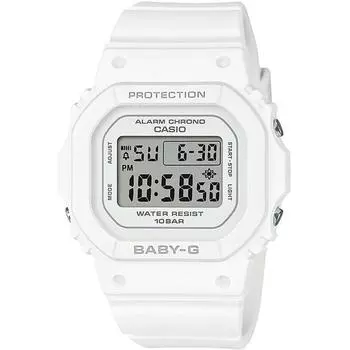 CASIO Women s Baby-G BGD-565U-7JF [BABY-G BGD-565 Series] Square Watch White Resin Digital