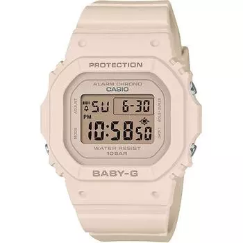 CASIO Women s Baby-G BGD-565U-4JF [BABY-G BGD-565 Series] Square Watch Beige Resin Digital
