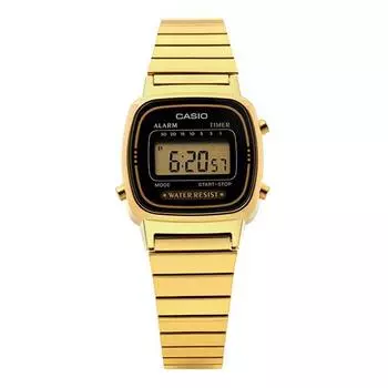 Casio Women s Digital Gold Quartz Metal Watch LA670WGA-1DF