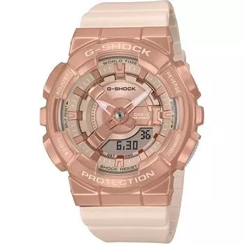 CASIO Women s G-SHOCK GM-S110PG-4AJF [G-SHOCK Compact Size Metal Covered Series] Round Watch