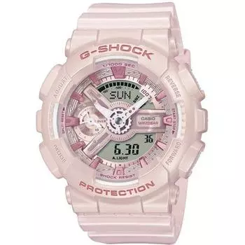 CASIO Women s G-SHOCK GMA-S110ST-4AJF [G-SHOCK Silky tone colors] Round Watch Digital Analog