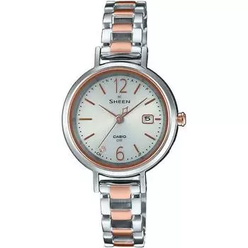 CASIO Women s SHEEN SHW-5400DSG-7AJF [SHEEN Radio Controlled Model] Round Watch Gold Analog