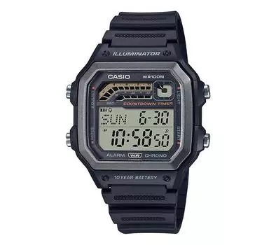 Casio WS-1600H-1AVDF Модные мужские женские наручные часы