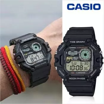Casio WS-1700H-1AVDF Модные мужские женские наручные часы
