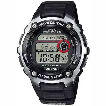 Casio Wv 200r 1ajf [Waveceptor 20 Atm Водонепроницаемые Многодиапазонные 5 Радио Часы Серия Wv M200r]