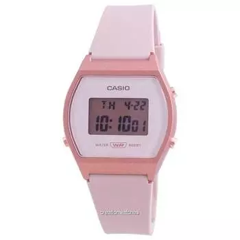 Casio Youth Digital LW-204-4A Женские часы LW-204-4 розовый