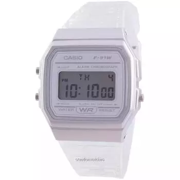 Casio Youth F-91WS-7 Кварцевые женские часы белый