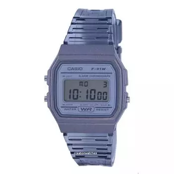 Casio Youth F-91WS-8 Quartz женские часы серебряный