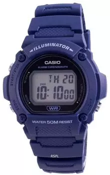 Casio Youth Illuminator Digital W-219H-2A W-219H-2 Мужские часы