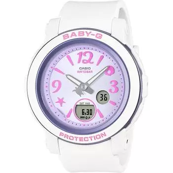 CASIO женские часы Baby-G BGA-290US-6AJF [BABY-G тропический цвет] круглые часы из смолы цифровые аналоговые