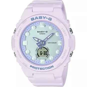 CASIO женские часы Baby-G BGA-320FH-4AJF [BABY-G] круглые смоляные цифровые аналоговые