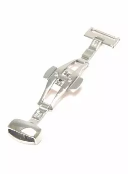 CASSIS Popular Stainless Steel (304) Stainless Steel Watch Buckle PBF D-BUCKLE 304 14mm Mirror Silver (Glossy) Replacement Tool Included CASSM304014