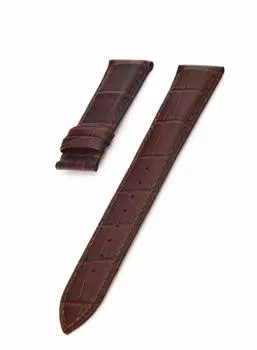 [CASSIS] Ремешок для часов из воловьей кожи, водонепроницаемый материал MULHOUSE D 20 мм, темно-коричневый, в комплекте сменный инструмент U1124201034020