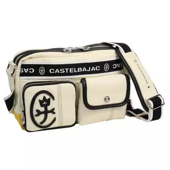 [Castelbajac] 24111 Сумка через плечо Domine [Белая]