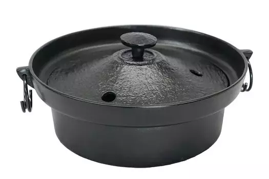 Castle Enterprise Asahi чугунная кастрюля Shabu Shabu 26 см, коммерческое использование, продукт (Совместимость с газом/IH)