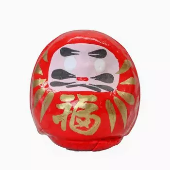 Castle Enterprise Daruma 0 красный, папье-маше, японского производства №.