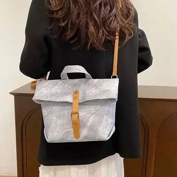 Casual Art Shoulder Bag Fashion Multi-functional Retro Tote Bag High Quality Sweet Tote Bag