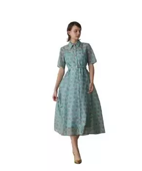 Casual Dress 2025SS Drawing Print One Piece for Women [Grace Continental]