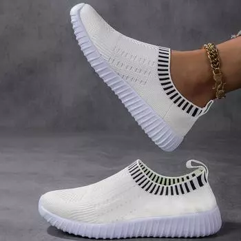 Casual Hollowed Out Sports Summer Outdoor Flat Bottomed Tennis Mesh Fashion Single Shoes for Women s Breathable Vulcanized Shoes 38 чёрный