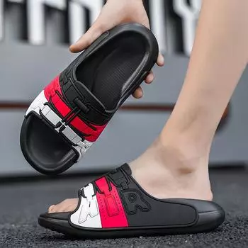 Casual Lightweight Versatile Men s Slippers Personalized Men s and Women s Plus Size 38-45 Outdoor Sports Sandals 2024 New 38