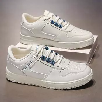 Casual little white shoes men s 2024 new breathable versatile sports men s shoes ins Hong Kong trendy single shoes Korean version board shoes 39