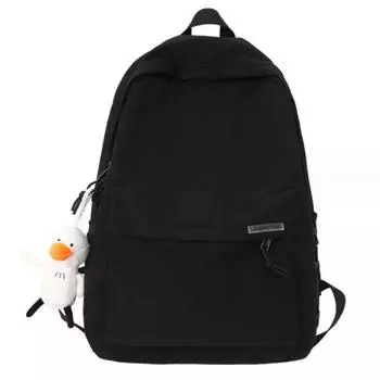 Casual Look Backpack Japanese Style Teenage Nylon Book Bag Junior High Students