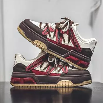 Casual Male Shoes Dress for Men Fashion Cheap Leather Breathable Shoe Original Man Sneakers Deals Comfortable Outdoor Waterproof 39 чёрный