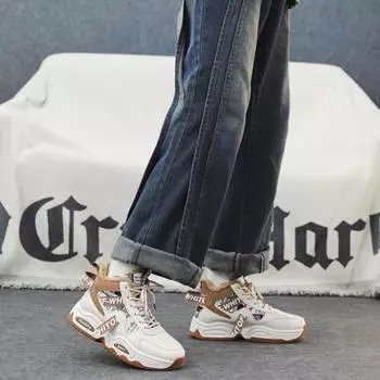 Casual Male Winter Sneaker Shoes Lace Up Outdoor Hiking Luxury Waterproof Cotton Shoe Fleece Fashion Sale Men s Snow Sport Boots 39