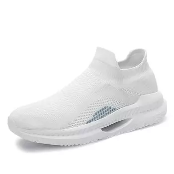 Casual men s and women s running shoes Sports Breathable non-slip flat mesh couple trainer training fitness walking shoes 35