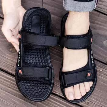 Casual Men s Sandal Beach Male Shoe With Platform Height Open Toe Descount Cheap Clearance 2025 New In Adult Japanese Color V 35