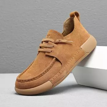 Casual men s shoes Trendy Quality Elegant Style Outdoor Fashion Party Daily office sports youth men s high-quality shoes 38 коричневый