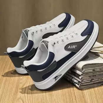 Casual Men s Spring New Breathable Board Shoes Students Fashion Sneakers Sneakers Men s Plus-size Trend Vulcanized Shoes 39