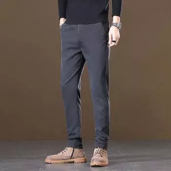 Casual Pants Men s Autumn and Winter Straight Trousers Slim and Fashionable Men s Casual Pants 28