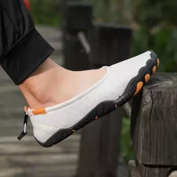 Casual Shoes for Men 2024 Social Shoe Male Man Sneakers Mens Tennis Trend Beach Shoes Comfort Anti Slip Footwear Normal Leather 35 белый