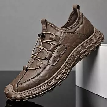 Casual shoes men s 2025 autumn new fashionable versatile non-slip breathable one-pedal soft-soled sports shoes Shoes 38