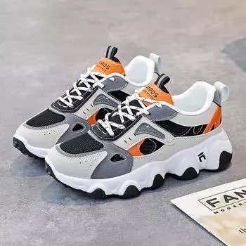 Casual Shoes Shoes For Women 2024 Women Trainers Thick Sole Women Chunky Sneakers Non-Slip Sports Outdoor Ladies Running Shoes 35