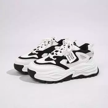 Casual Shoes Sneakers 2024 Spring Autumn Height Increasing Thick Soled Shoes Designer Single Shoes Women Zapatos De Mujer 35 хаки