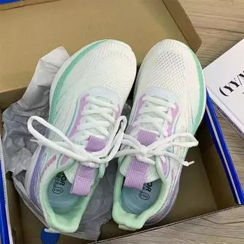 Casual shoes women s fashion autumn new flying woven lightweight student single shoes mesh breathable trend shoes supply 36