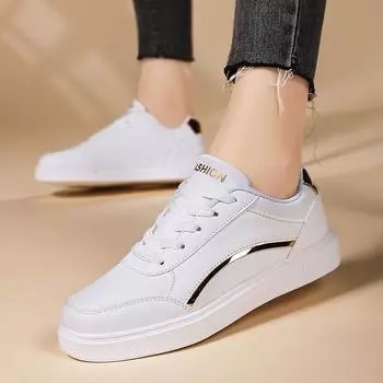 Casual Shoes Women S Spring Board Shoes Women S Shoes Breathable Mesh White Shoes Women S Korean Version Trendy Versatile Single Shoes 35