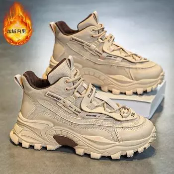 Повседневные кроссовки-лоферы с круглым носком, мужская повседневная обувь, мужские осенние кроссовки, спортивная обувь для отдыха и отдыха на платформе из парусиновой ткани 39 чёрный