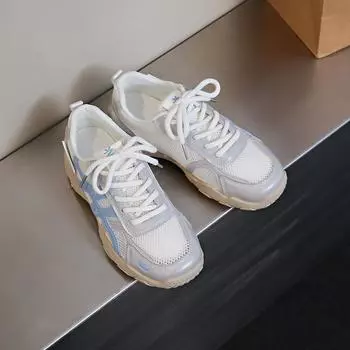 Casual thick-bottomed mesh women s sports summer new versatile fashion comfortable breathable lightweight 35