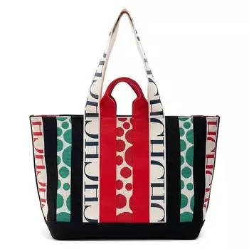 Casual Trend Shoulder Bag Simple New Stripe Splicing Design Crossbody Bags Commuter Large Capacity Ladies Shopping Handbag