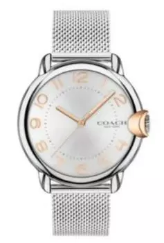 Casual Watch Arden 14000072 Silver [Coach] Women s [Item] серебряный