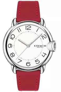 Casual Watch Arden 14503724 Red [Coach] Women s [Item]